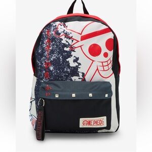 Bioworld one piece luffy straw hat backpack